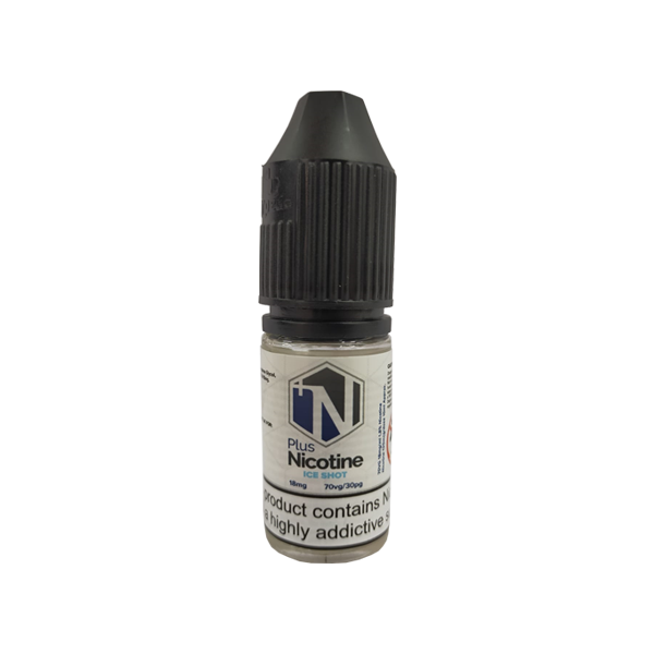 Plus Nicotine Ice Nicotine Shot 18mg (70VG)