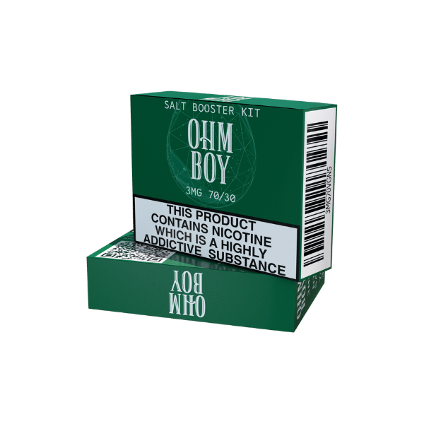 Ohm Boy Longfill Booster Kit Nicotine Salt 3mg (70VG/30PG)