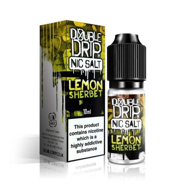 Double Drip 10ML Flavoured Nic Salts E Liquid 20MG