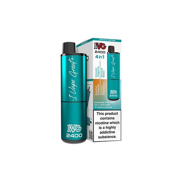 I VG 2400 Disposable 2400 Puffs - 4 in 1 Multi-Edition 20mg