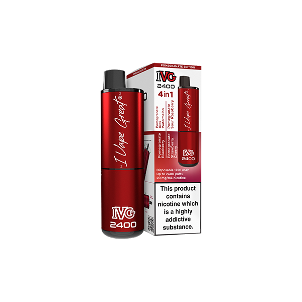 I VG 2400 Disposable 2400 Puffs - 4 in 1 Multi-Edition 20mg