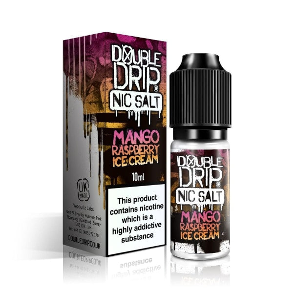 Double Drip Flavoured Nic Salts E Liquid 10MG