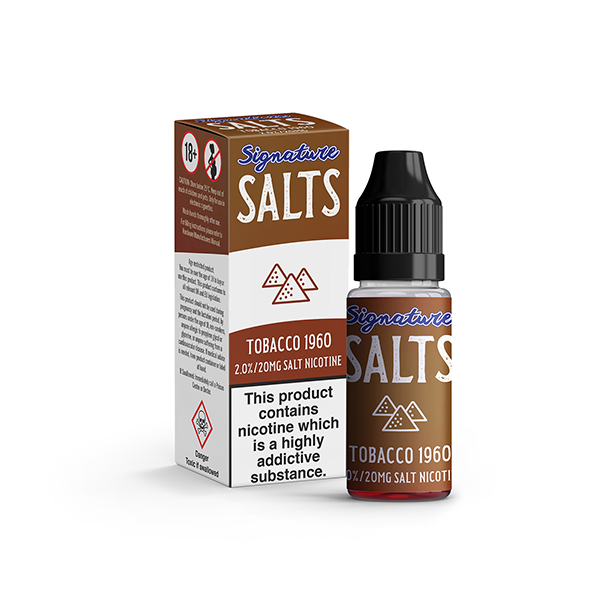 Signature Salts By Signature Vapours Nic Salt 20mg (BUY 1 GET 1 FREE)