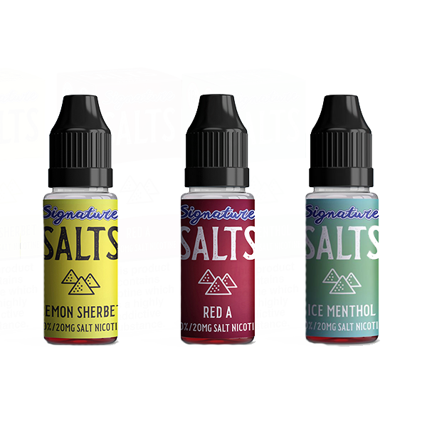 Signature Salts By Signature Vapours Nic Salt 20mg (BUY 1 GET 1 FREE)