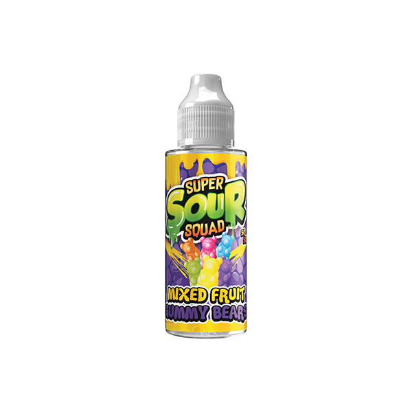 Super Sour Squad By Signature Vapours E-liquid 0mg 100ml (50VG/50PG)