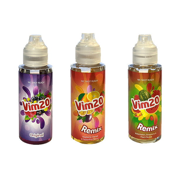 Vim20 By Signature Vapours E-liquid 100ml 0mg (50VG/50PG)