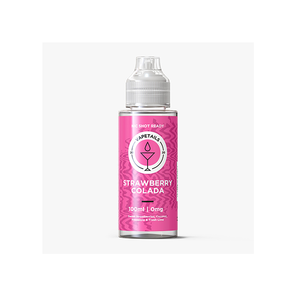 Vapetails By Signature Vapours E-liquid 100ml 0mg (50VG/50PG) (BUY 1 GET 1 FREE)