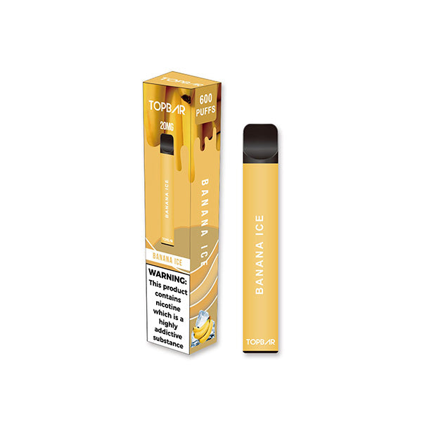 Top Bar EE 600 Disposable Vape Device 600 Puffs 20mg