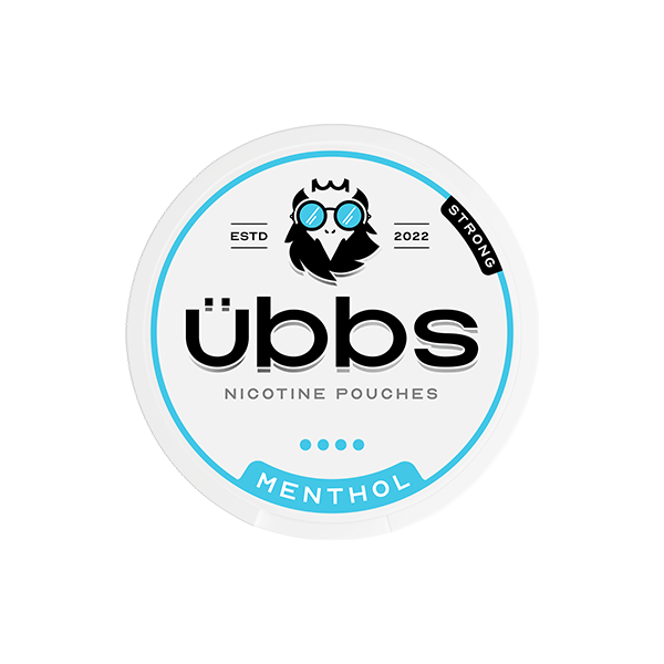 Übbs Menthol Strong Nicotine Pouches - 20 Pouches 11mg