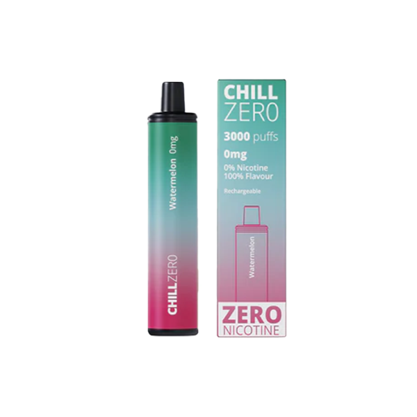 Chill Zero Disposable Vape 3000 Puffs 0mg