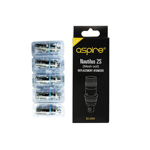 Aspire Nautilus 2S Mesh Coil - 0.7 ohm (5 Pack)