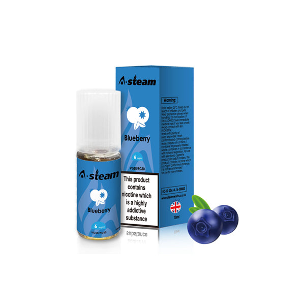 A-Steam Fruit Flavours 3MG