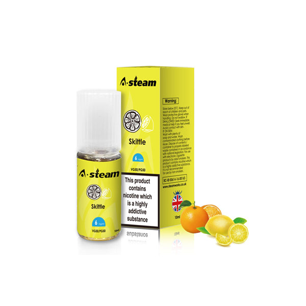 A-Steam Fruit Flavours 3MG