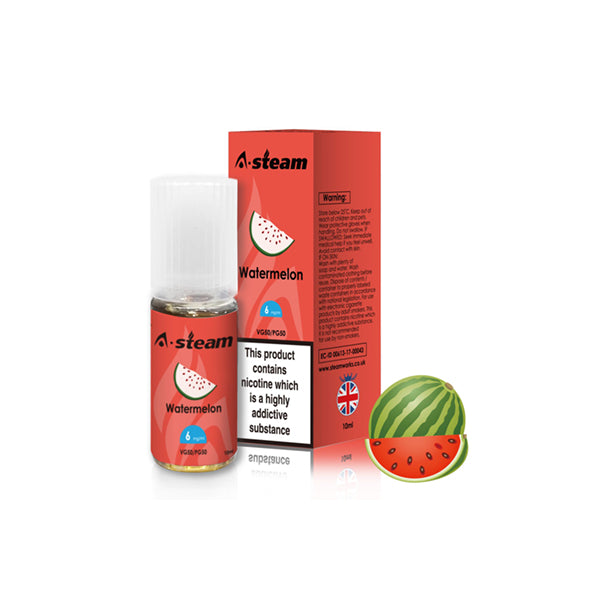 A-Steam Fruit Flavours 6MG