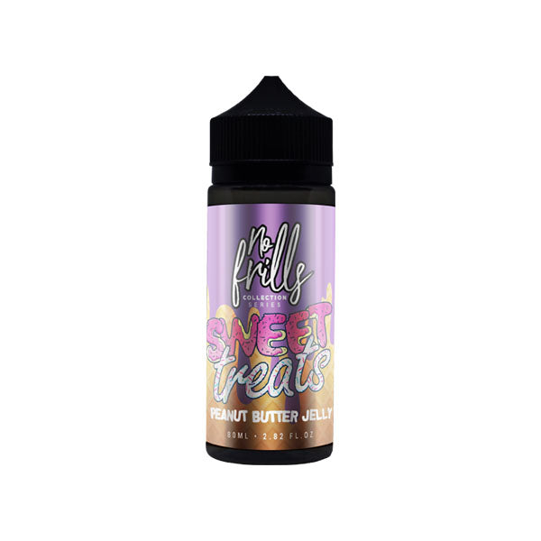 No Frills Collection Sweet Treats 80ml Shortfill 0mg