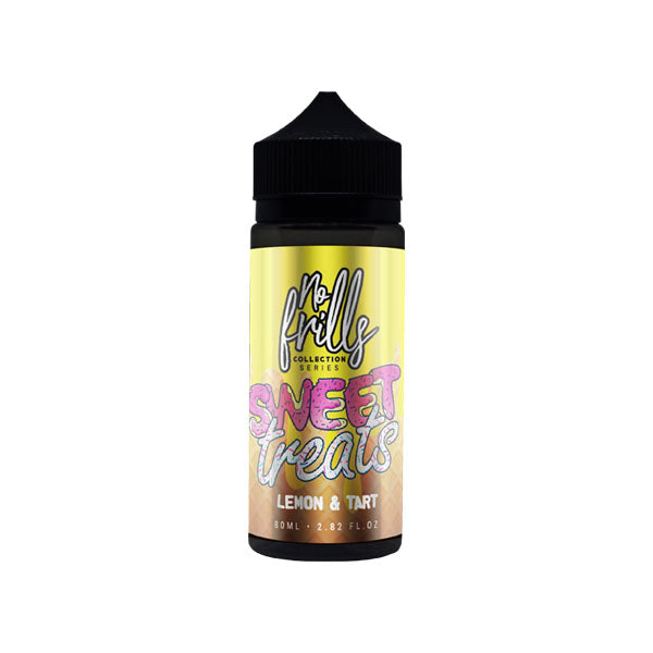 No Frills Collection Sweet Treats 80ml Shortfill 0mg