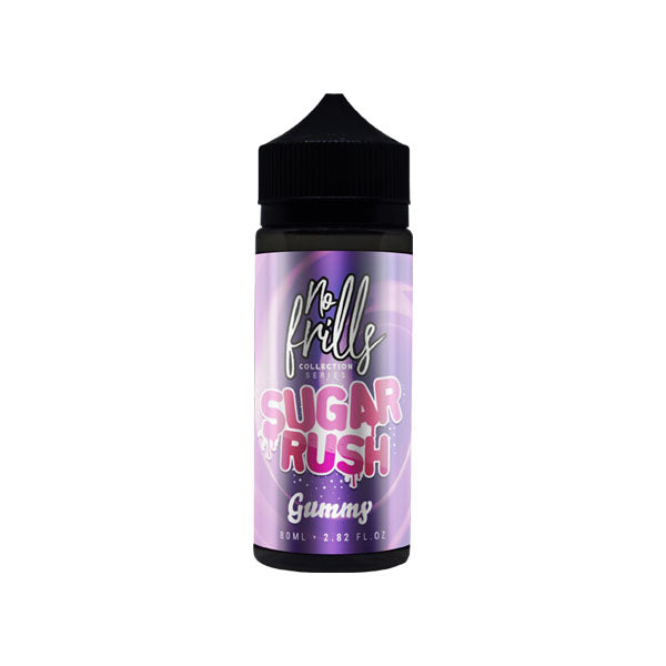 No Frills Collection Sugar Rush 80ml Shortfill 0mg