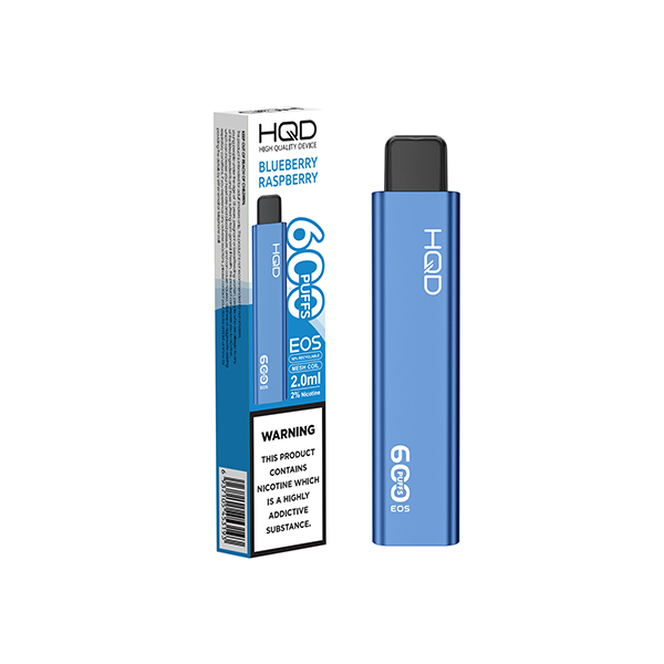 HQD EOS Disposable Vape 600 Puffs 20mg