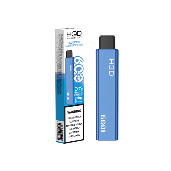 HQD EOS Disposable Vape 600 Puffs 20mg