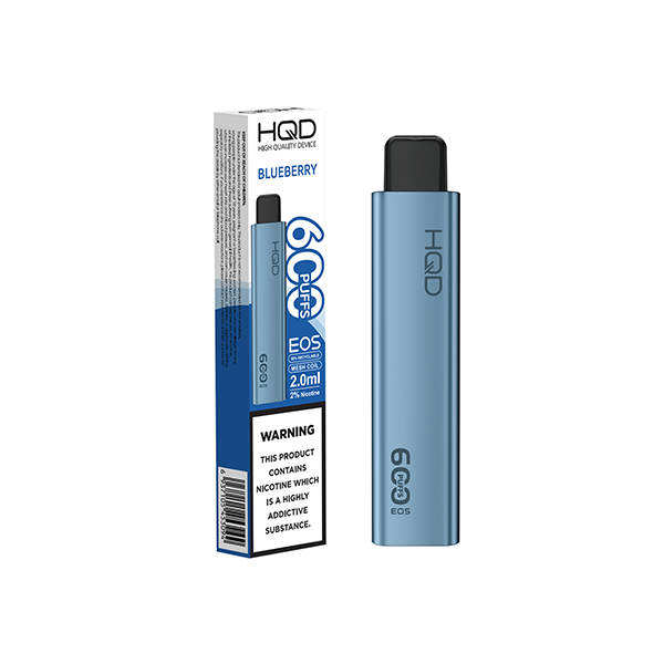 HQD EOS Disposable Vape 600 Puffs 20mg