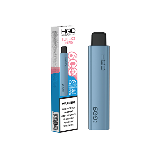 HQD EOS Disposable Vape 600 Puffs 20mg