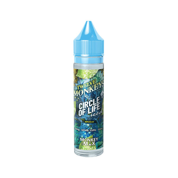 Twelve Monkeys Ice Age 50ml Shortfill 0mg