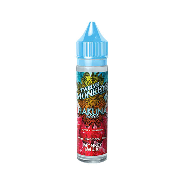 Twelve Monkeys Ice Age 50ml Shortfill 0mg