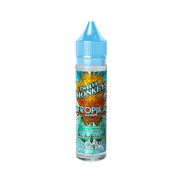 Twelve Monkeys Ice Age 50ml Shortfill 0mg