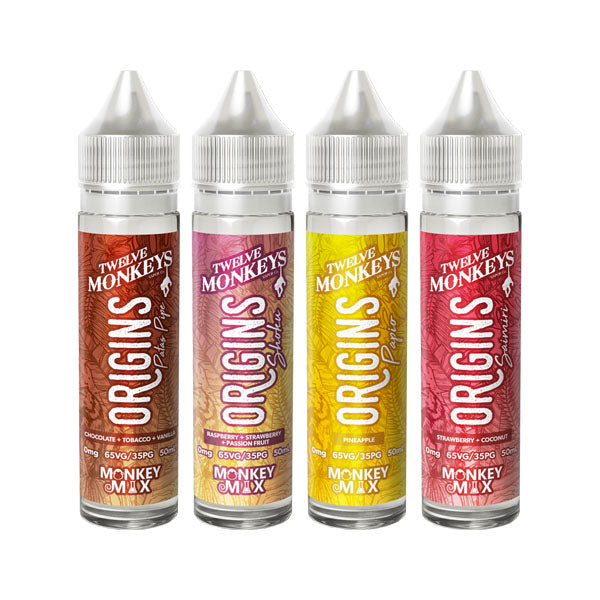 Twelve Monkeys Origins 50ml Shortfill 0mg