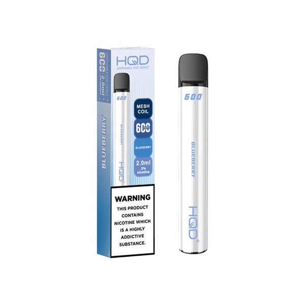 HQD 600 Disposable Vape Device 600 Puffs 20mg