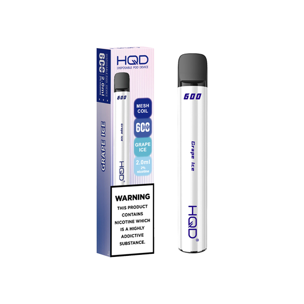 HQD 600 Disposable Vape Device 600 Puffs 20mg