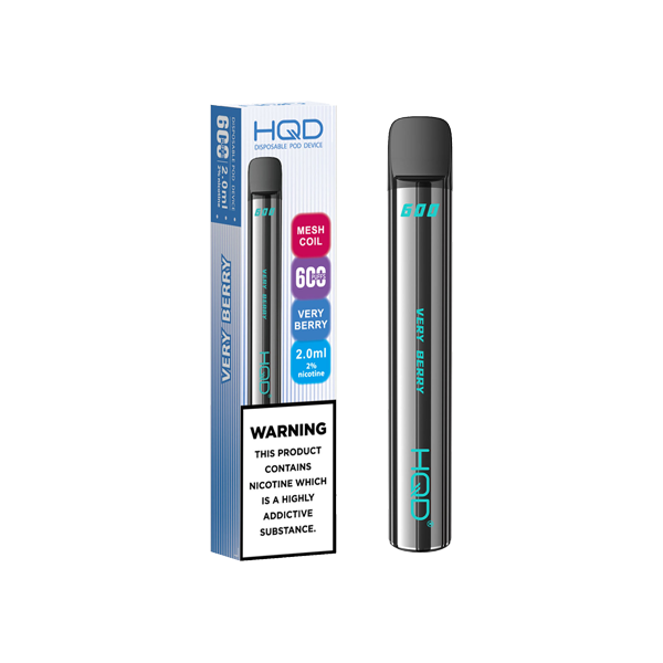 HQD 600 Disposable Vape Device 600 Puffs 20mg