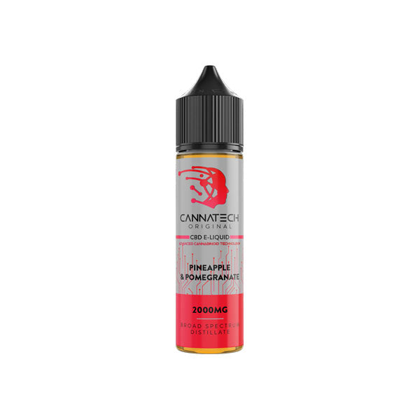 Cannatech 2000mg Broad Spectrum CBD E-liquid 50ml