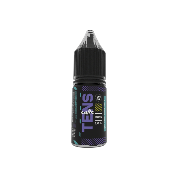 Tens Salts 10ml Nic Salts (50VG/50PG) - (Full Box) Pack Of 10 5mg