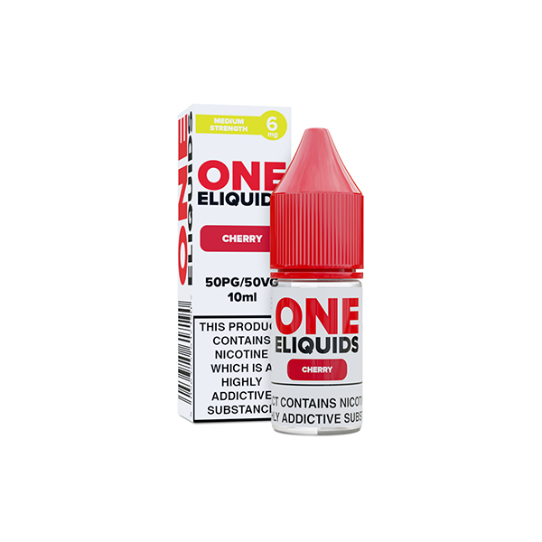 One E-Liquids Flavoured Nicotine E-Liquid 6mg