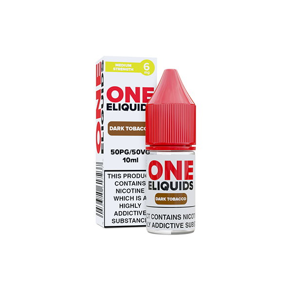 One E-Liquids Flavoured Nicotine E-Liquid 6mg