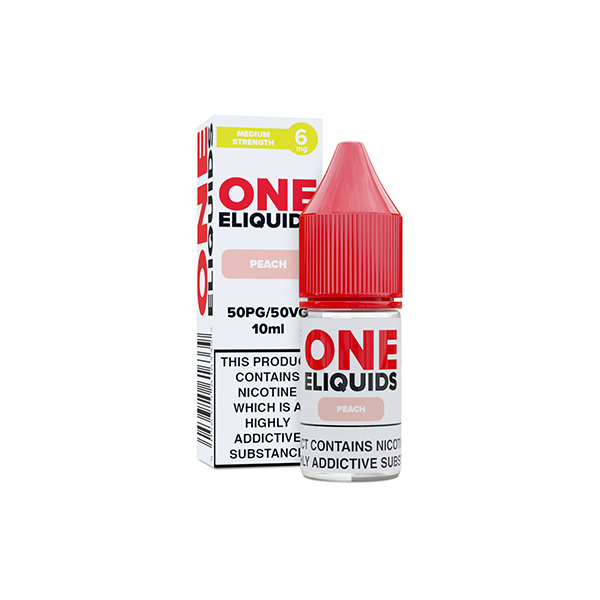 One E-Liquids Flavoured Nicotine E-Liquid 6mg