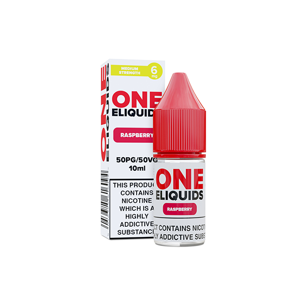 One E-Liquids Flavoured Nicotine E-Liquid 6mg