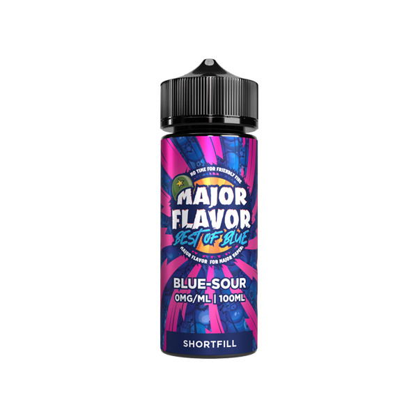 Major Flavour Best Of Blue 100ml Shortfill 0mg