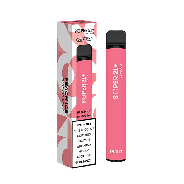 Super21+ By Yecoo Disposable Vape Device 600 Puffs 20mg