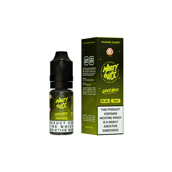 Nasty 50/50 10ml E-Liquids 18mg