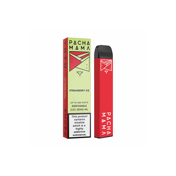 Pacha Mama Disposable Vaping Device 600 Puffs 20mg