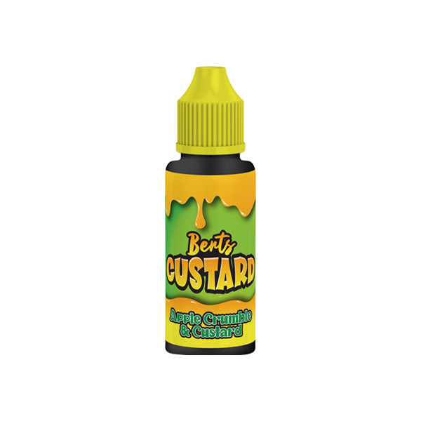 Berts Custard 120ml Shortfill 0mg