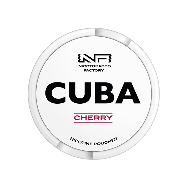 CUBA White Nicotine Pouches - 25 Pouches 16mg