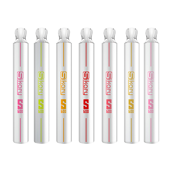 Sikary S600 Twin Pack Disposable Vapes 1200 Puffs 20mg