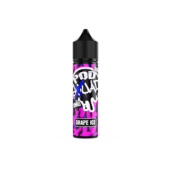 Pod Squad 50ml E-liquid 0mg (50VG/50PG)