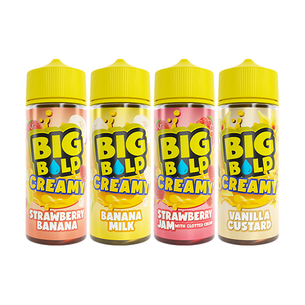 Big Bold Creamy Series 100ml Shortfill 0mg