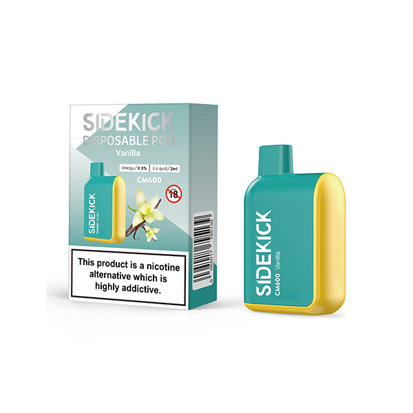 SideKick Energy Caffeine Disposable Vape 600 Puff 0mg