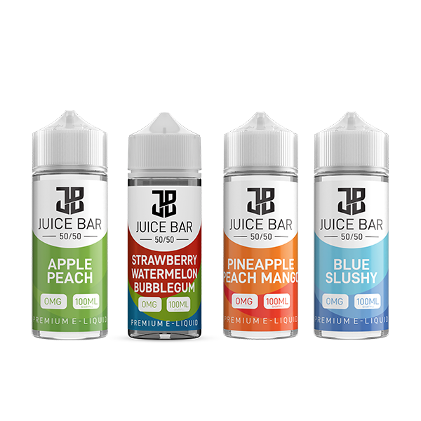 Juice Bar Shortfill 100ml 0mg (50VG/50PG)