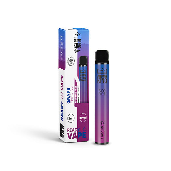 Aroma King Bar 600 Disposable Vape Device 600 Puffs 0mg